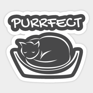 Purrfect Sticker